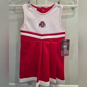 Rivalry Threads 18mo Ohio State Buckeyes Cheerleader Uniform NWT
